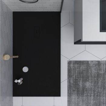 Plato de ducha negro AGAPE varobath 03 1