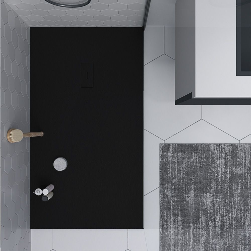 Plato de ducha negro AGAPE varobath 03 1