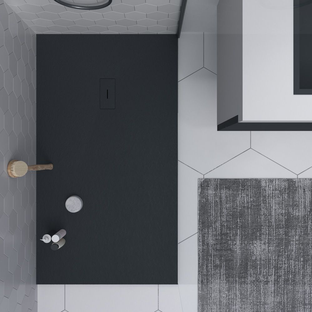 Platos de Ducha AGAPE RAL 7016 color grafito VAROBATH 03 1