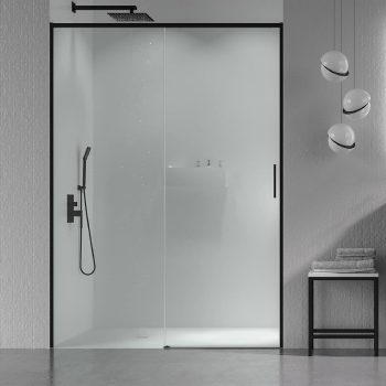 Varobath Mampara frontal 1 fijo 1 puerta NEXO 1 1 2