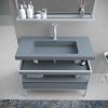 Varobath Mueble bano INDEX gris cemento 1 1