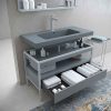 Varobath Mueble bano INDEX gris cemento 4 1