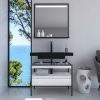 Varobath mueble bano INDEX blanco negro 2 1