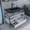 Varobath mueble bano INDEX blanco negro 3 1