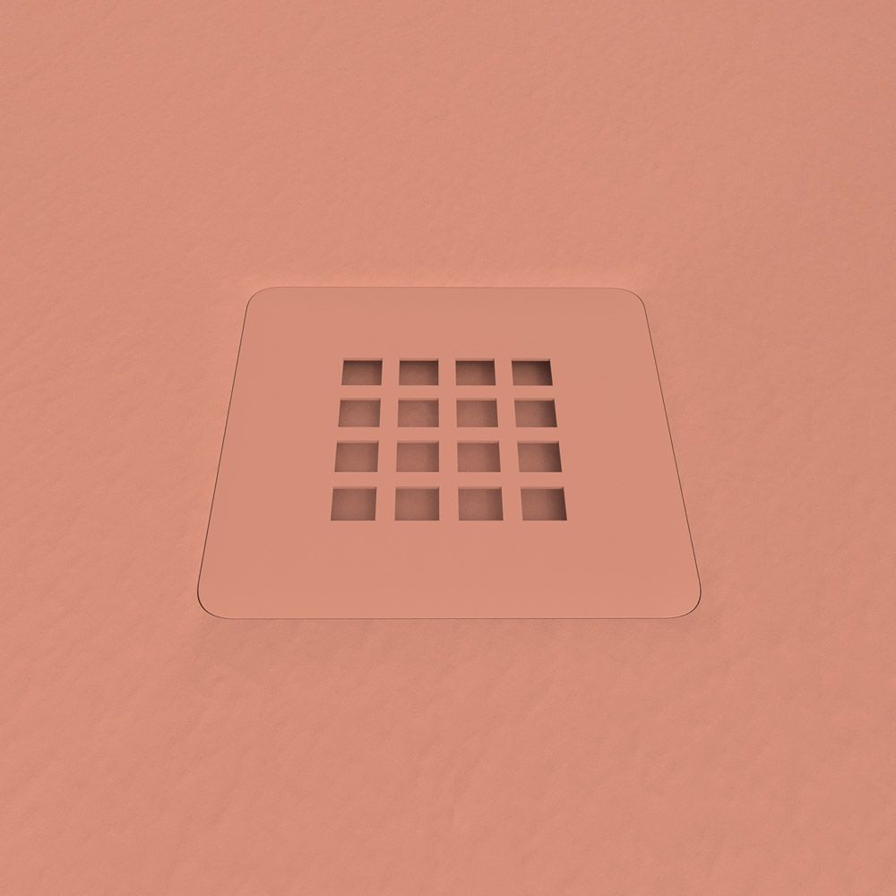 varobath plato color cloe RAL 3012 BIG rosa flamenco 1