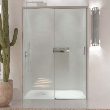 Mampara ducha TECH STEEL frontal 1 fijo 1 puerta corredera 66.jpg