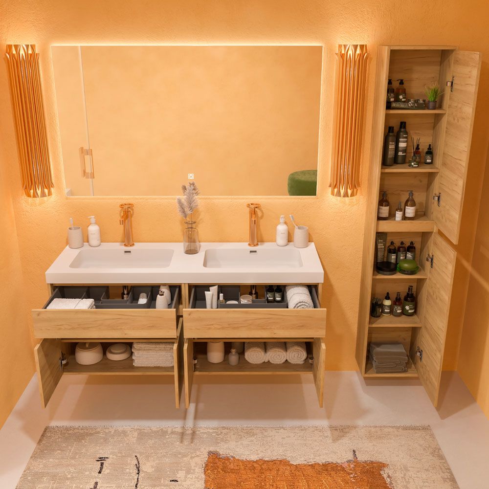 Mueble CARMEN 2 cajones 4 puertas ambiente roble claro.jpg