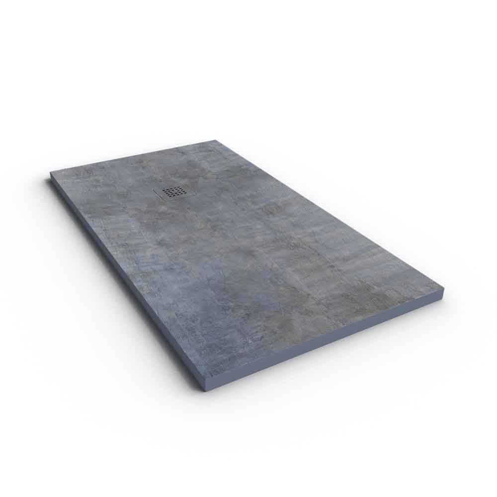 Plato de ducha de resina Cemento CELLINI 2 .jpg