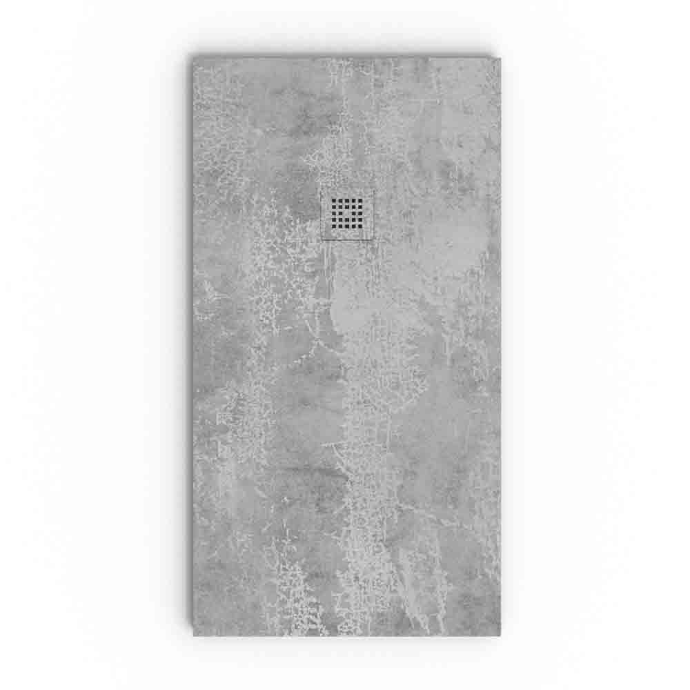 Plato de ducha de resina Cemento GIRAFE 1 .jpg