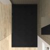 Plato de ducha de resina PLASTER RAL 9005 VAROBATH.jpeg