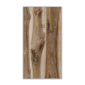 Plato de ducha resina textura pizarra acabado efecto Madera Maple Americano .jpg
