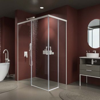 Varobath Mampara ducha BASIC rectangular 2 fijos 2 puertas correderas blanco mate 8.jpg