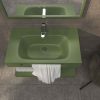 Varobath lavabo LIDO con toallero verde reseda 2.jpg