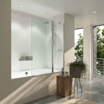 Varobath mampara banera 1 fijo 1 hoja abatible cromo 1.jpg