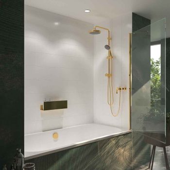 Varobath mampara banera 1 hoja abatible 85 cm oro 3.jpg