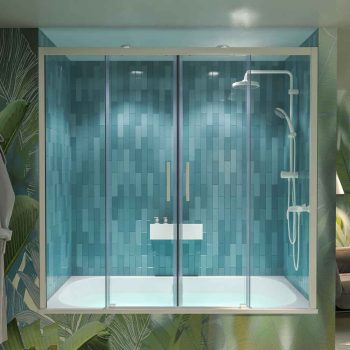 Varobath mampara banera FLARE frontal 2 fijos 2 puertas blanco 1.jpg