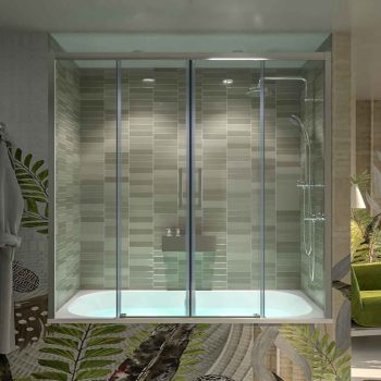 Varobath mampara banera FLARE frontal 2 fijos 2 puertas cromo 1.jpg