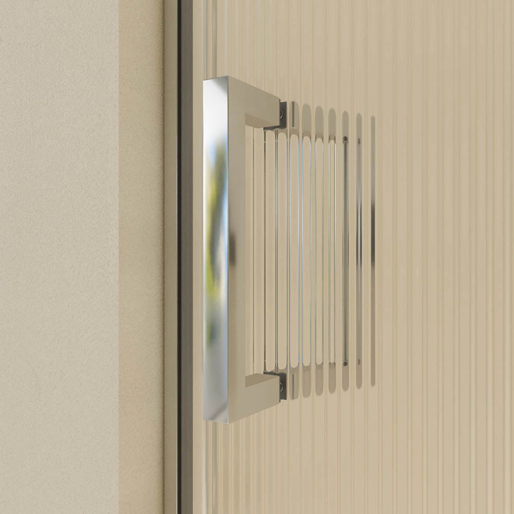 Varobath mampara ducha TECH STEEL vidrio acanalado 5.jpg