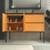 Varobath mueble bano con patas SMILE 2 cajones 2 puertas AMARILLO PASTEL5.jpg