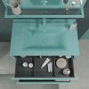 Varobath mueble bano con patas SMILE 2 cajones TURQUESA PASTEL3.jpg