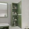 Varobath mueble bano suspendido CLAIRE 2 cajones 1puerta VERDE RESEDA8.jpg