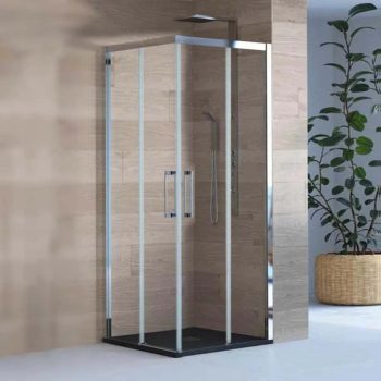 mampara de ducha cuadrada senior 2 fijos 2 puertas correderas vidrio 8 mm sin perfil inferior acabado cromo brillo 1.jpg