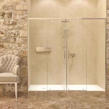 varobath 0002 Mampara de ducha 2 fijos 2 puertas AXER acero inoxidable 1.jpg