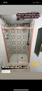 Fotos Mamparas de ducha instalaciones reales Varobath 30