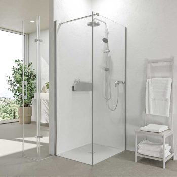 Mampara de ducha SINTESIS rectangular 1 fijo 1 puerta plegable cromo1.jpg