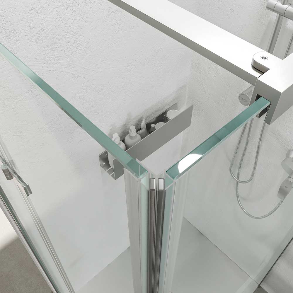 Mampara de ducha SINTESIS rectangular 1 fijo 1 puerta plegable cromo2.jpg