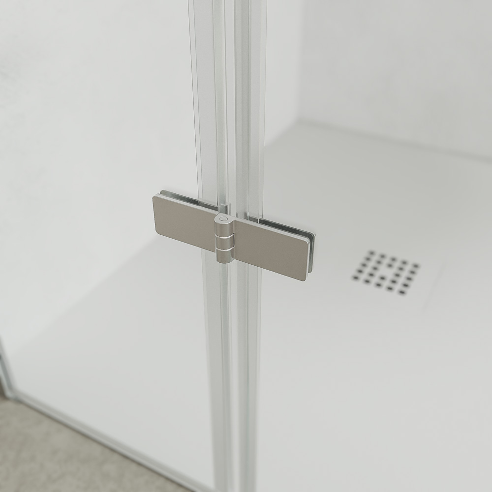 Mampara de ducha SINTESIS rectangular 1 fijo 1 puerta plegable cromo3.jpg