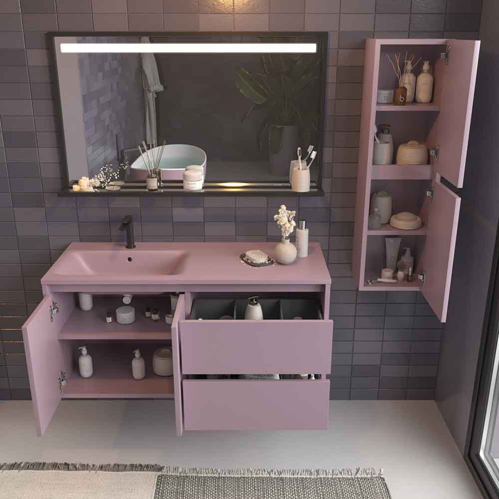 Mueble de bano CLAIRE suspendido 2 cajones 2 puertas VIOLETA PASTEL6.jpg