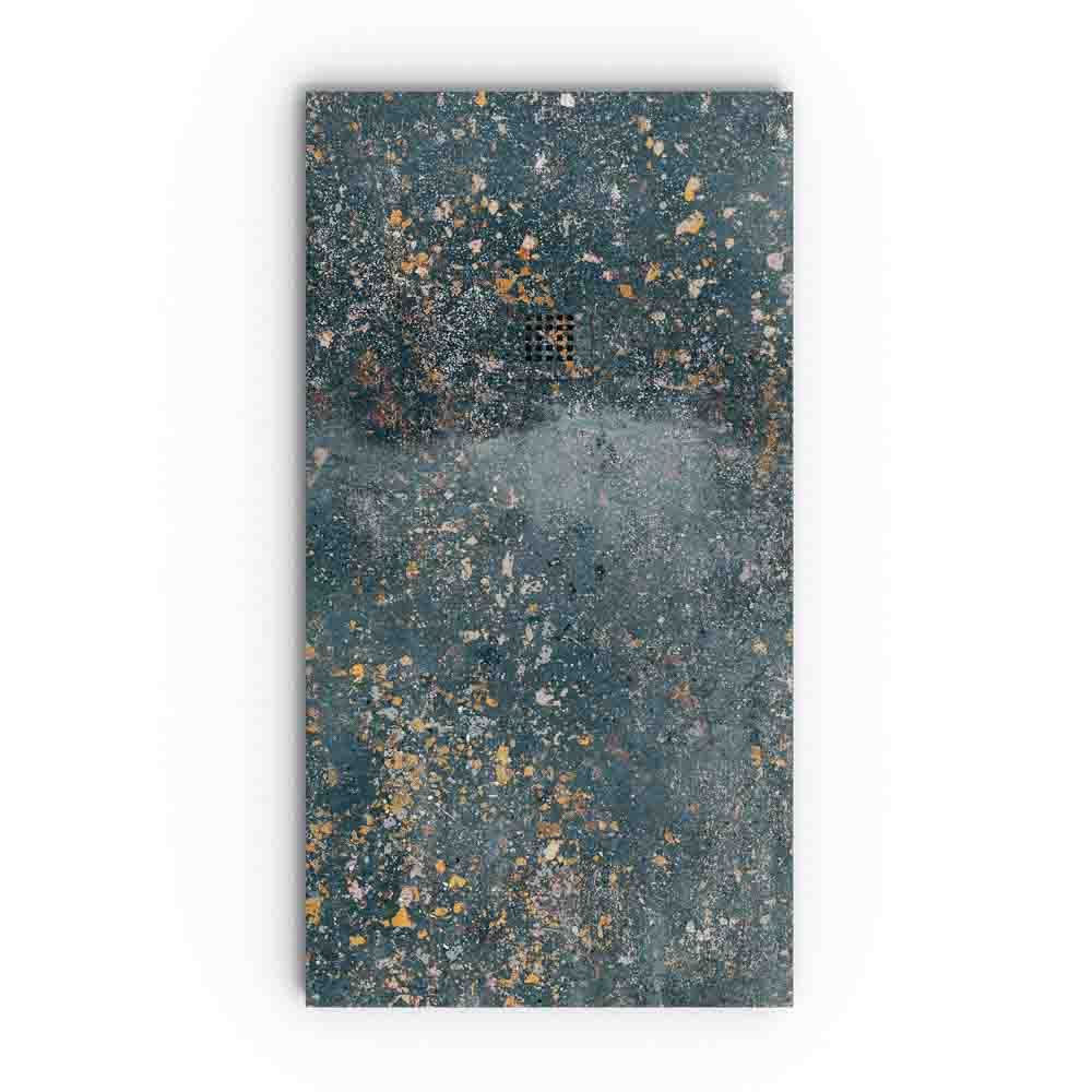 Plato de ducha de resina Terrazo LEOPARD 1 .jpg