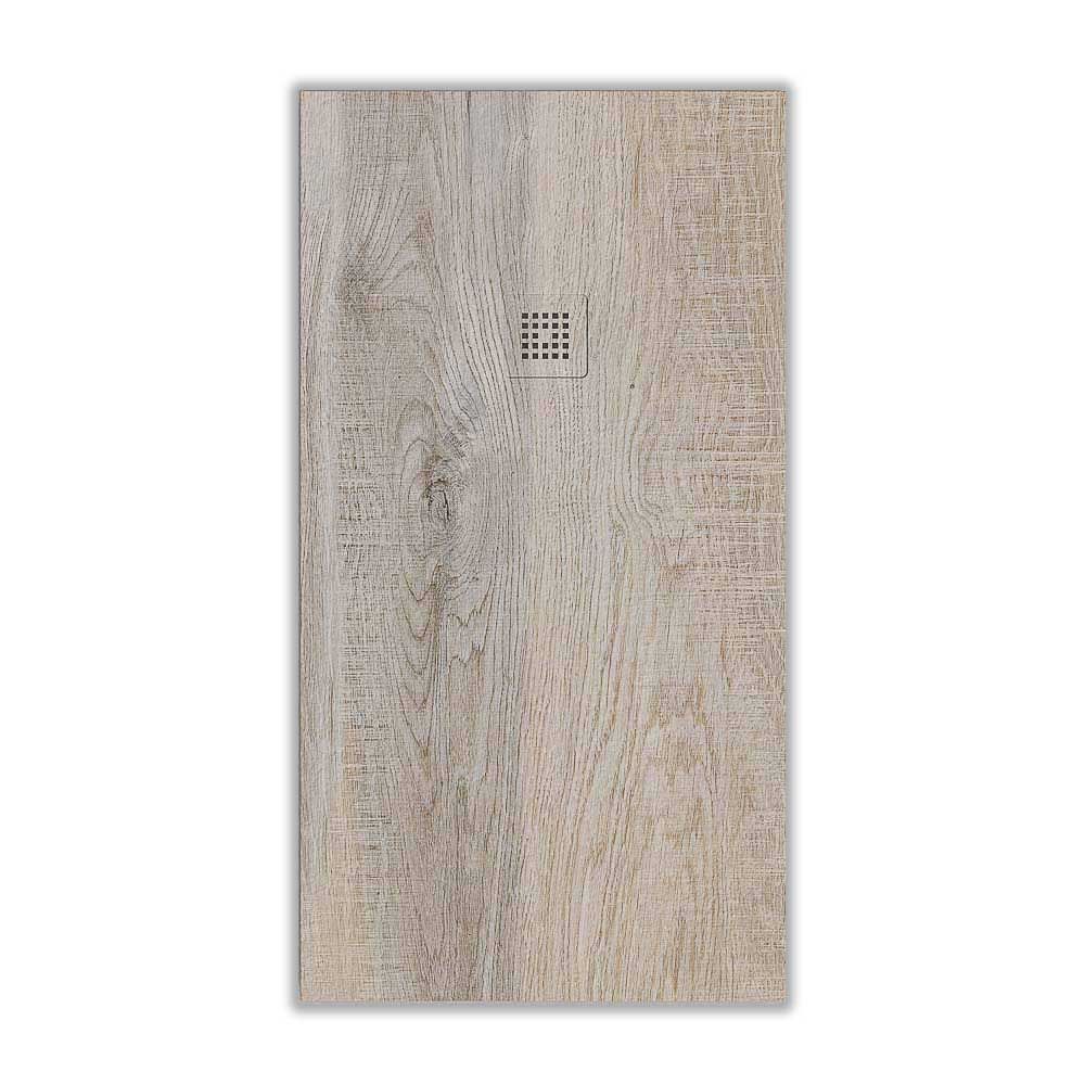 Plato de ducha resina textura pizarra acabado efecto Madera Roble Americano .jpg