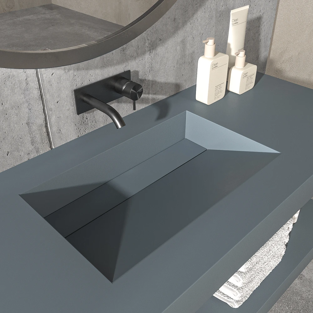 VAROBATH lavabo solid surface CUTE gris 7031 2azulado 7031.webp