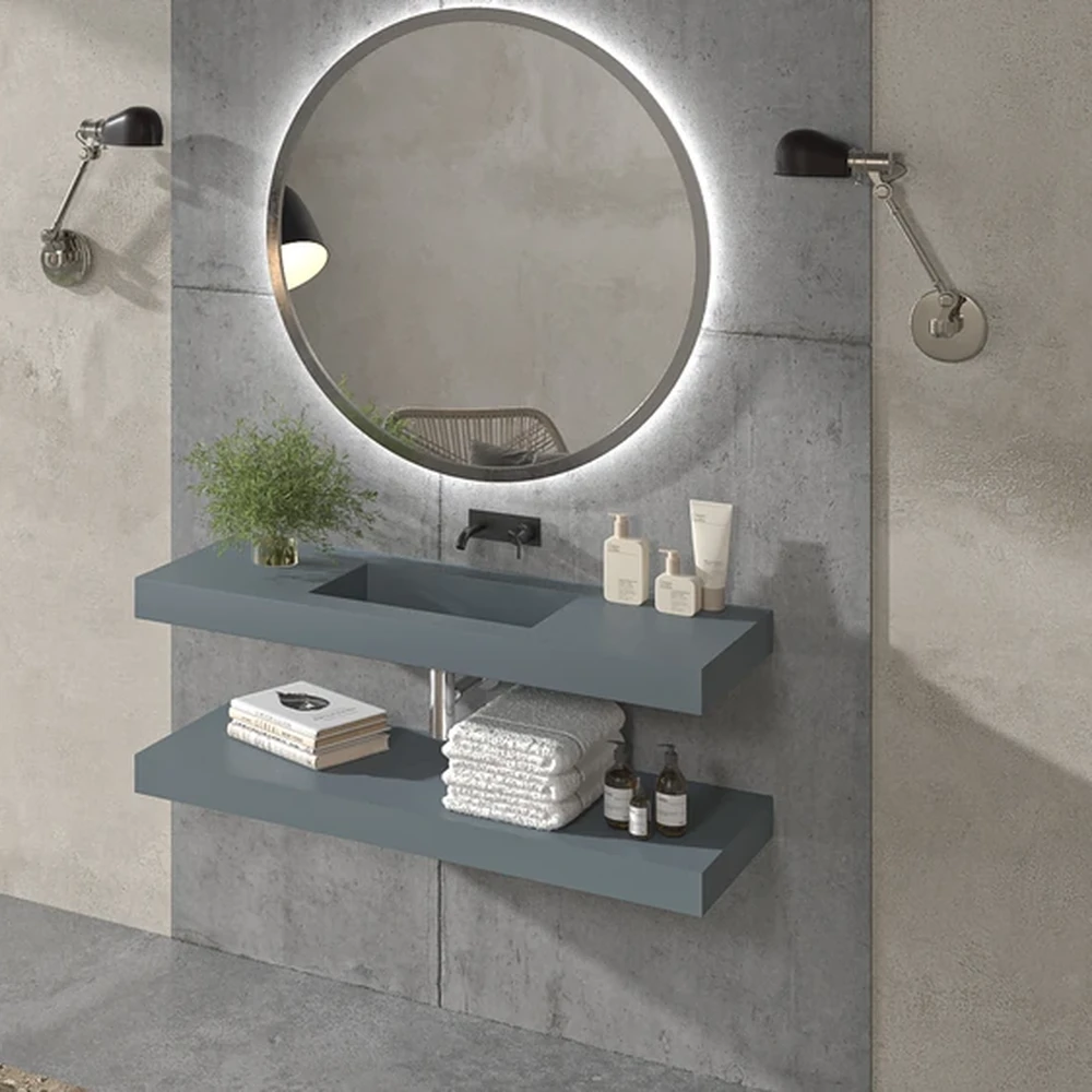 VAROBATH lavabo solid surface CUTE gris azulado 7031.webp