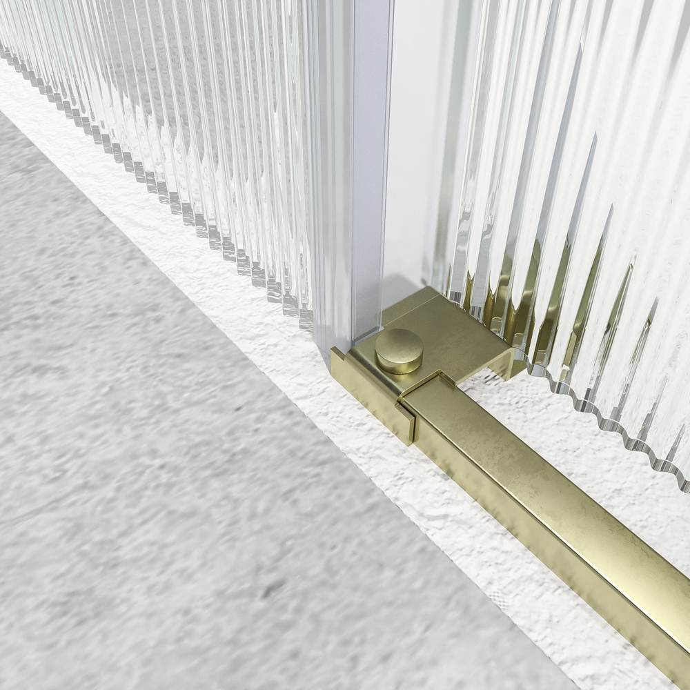 VAROBATH mampara de ducha frontal 1 fijo 1 puerta NOVUM vidrio acanalado ORO MATE2.jpg