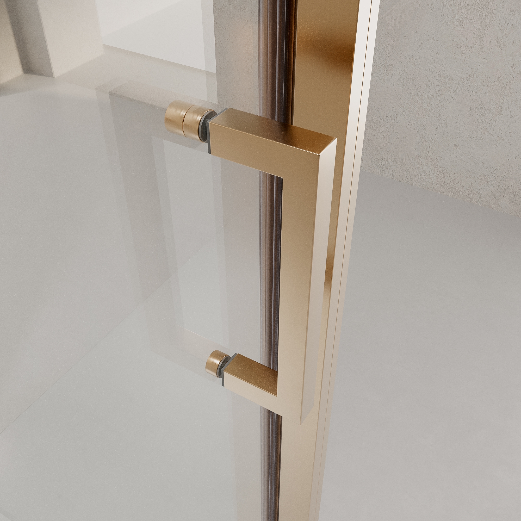VAROBATH mampara de ducha rectangular 2 fijos 1 puerta NOVUM cobre mate4.jpg