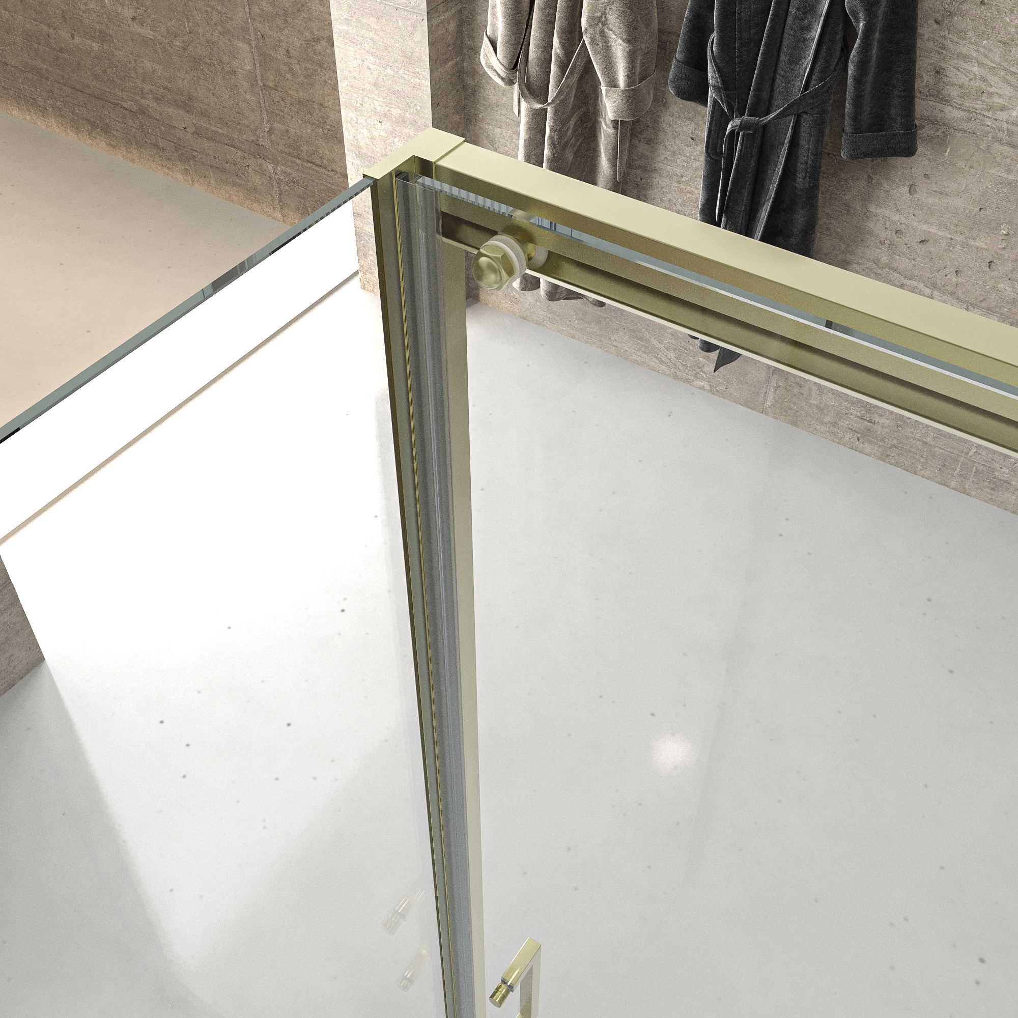 VAROBATH mampara de ducha rectangular 2 fijos 1 puerta NOVUM oro mate3.jpg