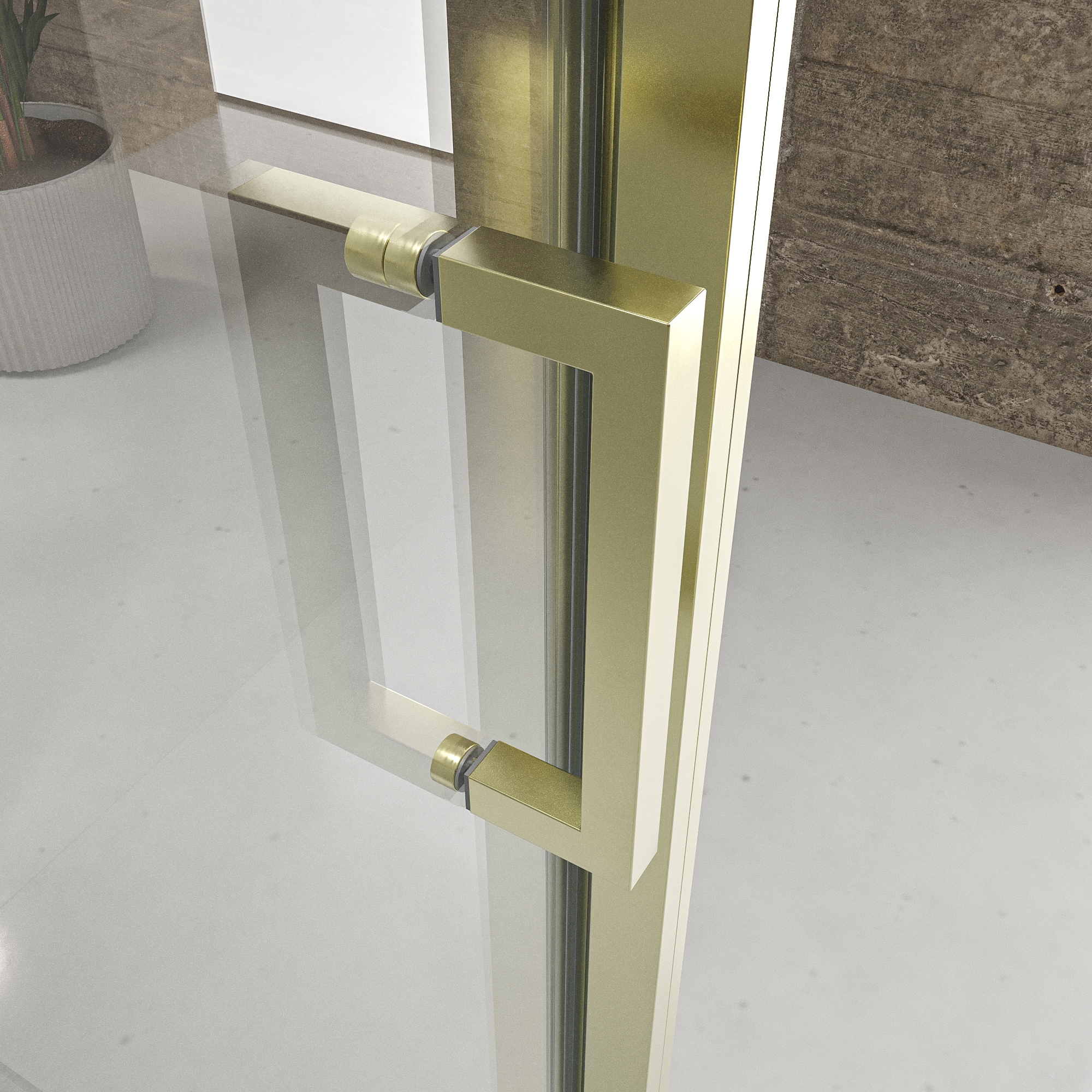 VAROBATH mampara de ducha rectangular 2 fijos 1 puerta NOVUM oro mate4.jpg