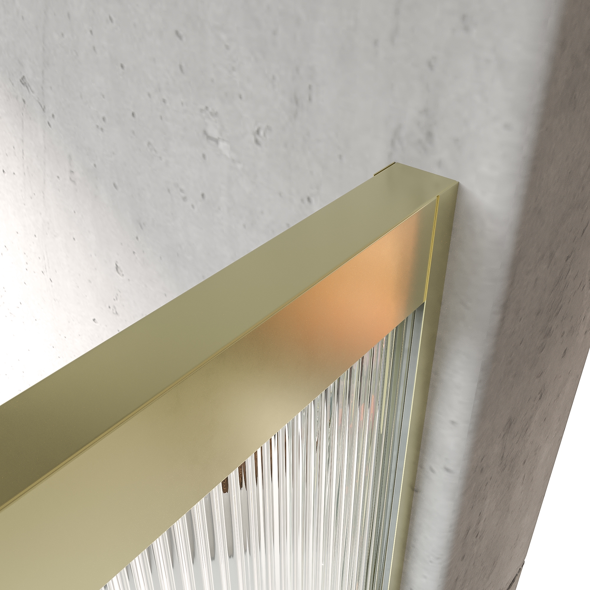 VAROBATH mampara de ducha rectangular 2 fijos 2 puertas NOVUM ORO MATE vidrio acanalado4.jpg