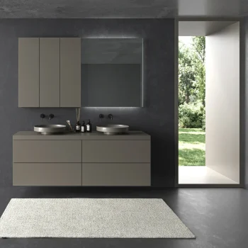 VAROBATH mueble bano TESIS suspendido 4 cajones gris cuarzo 2.webp