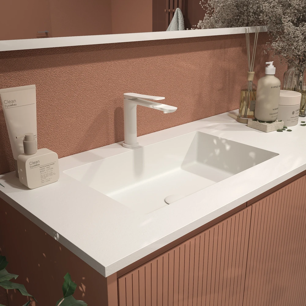 VAROBATH mueble de bano BLANCA con patas rojo beige ral 3012 2.webp