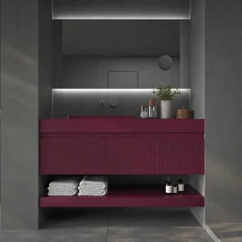 VAROBATH mueble de bano NIC 2 cajones burdeos2.webp