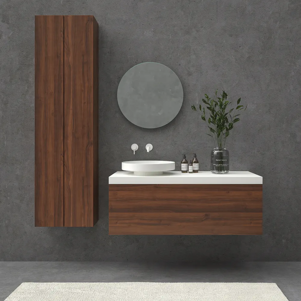 VAROBATH mueble de bano TESIS 1 cajon nogal valentina.webp