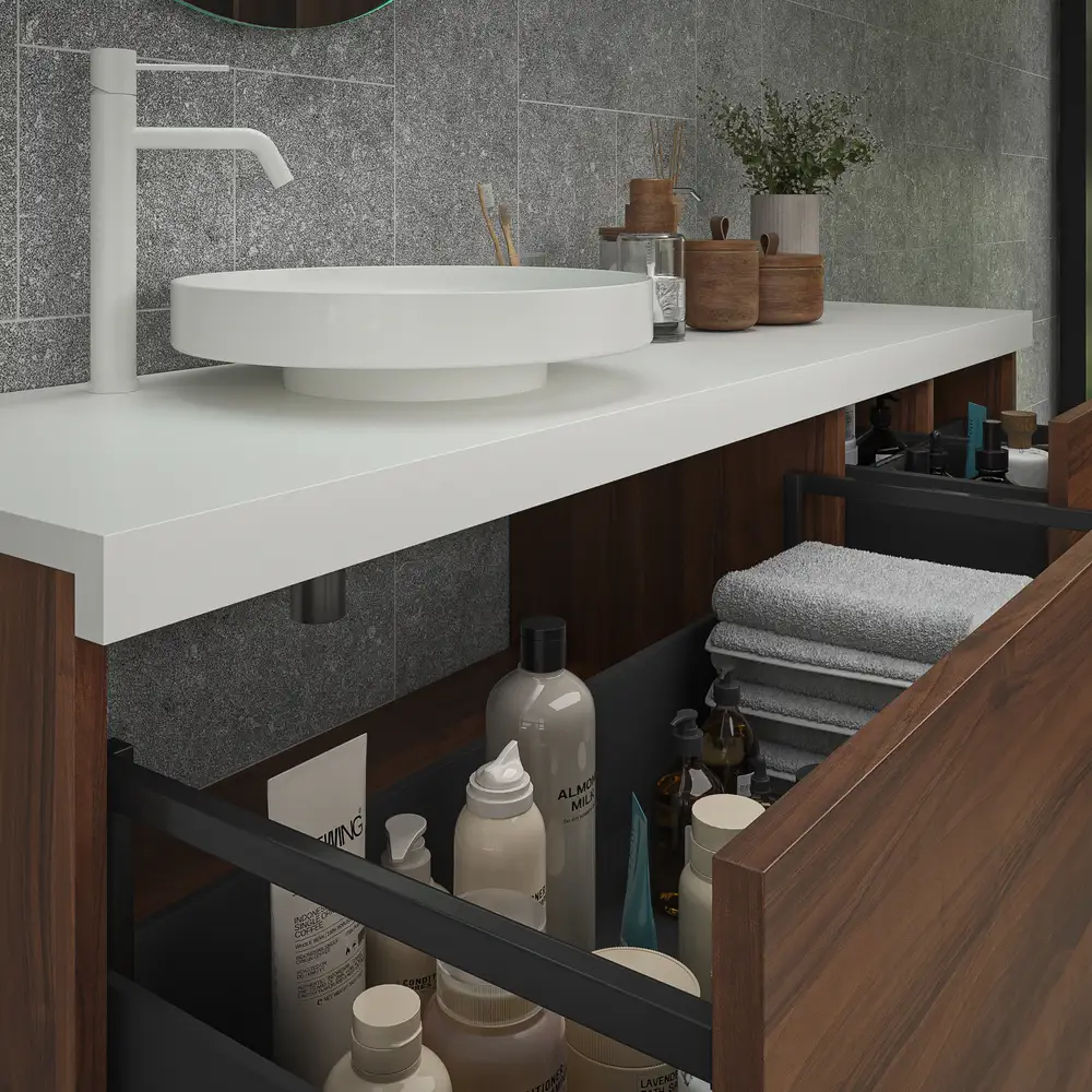 VAROBATH mueble de bano TESIS 4 cajones nogal valentina 4.webp