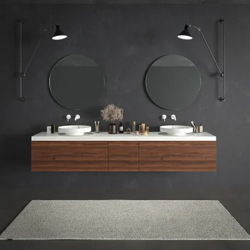 VAROBATH mueble de bano TESIS suspendido 3 cajones nogal valentina 3.webp