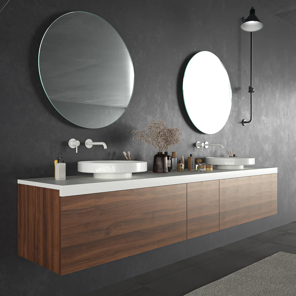 VAROBATH mueble de bano TESIS suspendido 3 cajones nogal valentina 5.webp