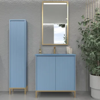 VAROBATH mueble de bano con patas BLANCA azul ral 5024.webp