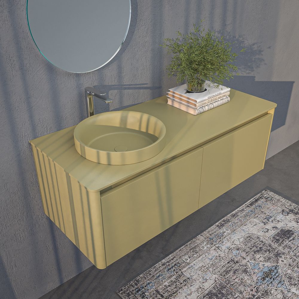 VAROBATH mueble de bano suspendido 2 cajones FUSE amarillo oliva RAL 1020 2.jpg